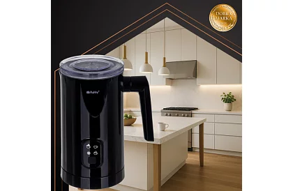 Elektrický napěňovač mléka 400W - černý