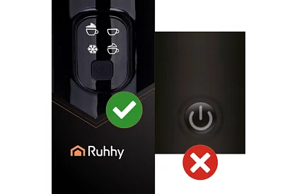 Elektrický napěňovač mléka 400W - černý