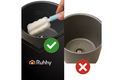 Elektrický napěňovač mléka 400W - černý