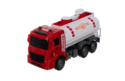 Sada hasičských aut s pohyblivými částmi – 6 kusů