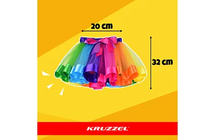 Dětský kostým – duhový motýl s příslušenstvím