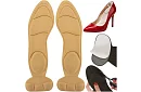 Měkké vložky do bot s ochranou paty – béžové