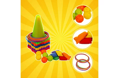 Dětská hra 3 v 1 - hod na cíl