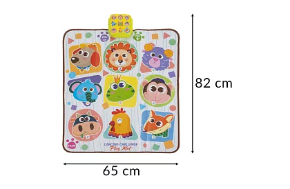 Interaktivní taneční podložka 82 x 65 cm - hudební podložka