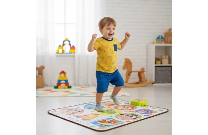 Interaktivní taneční podložka 82 x 65 cm - hudební podložka