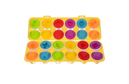 Montessori puzzle – skládání tvarů a barev