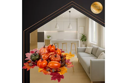 Podzimní umělé dekorace – 50 kusů