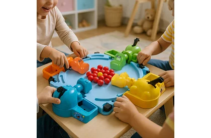 Hladoví hroši – společenská hra