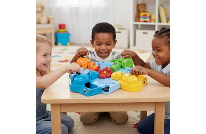 Hladoví hroši – společenská hra