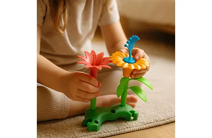 Kreativní stavebnice – sada 3D květiny