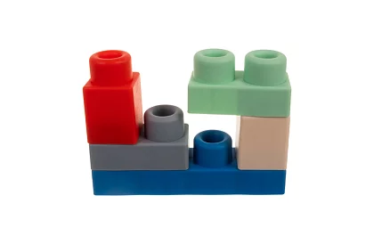 Gumové senzorické kostky pro děti – 30 kusů