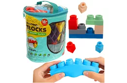 Gumové senzorické kostky pro děti – 30 kusů