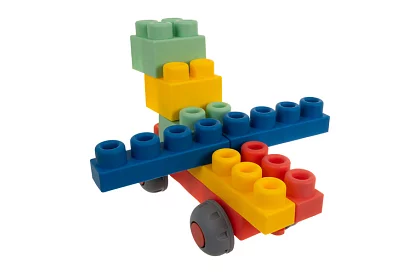 Gumové senzorické kostky pro děti – 80 kusů