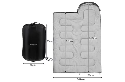 Turistický spací pytel 2v1