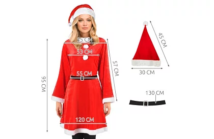 Dámský kostým – Santa Claus