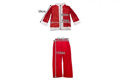 Kompletní pánský kostým – Santa Claus