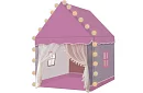 Dětský stan s LED osvětlením – růžový
