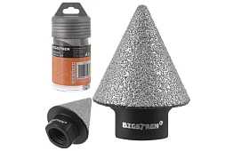 Diamantová kuželová fréza 35 mm, M14