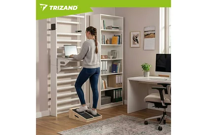 Nastavitelná cvičební plošina Slant Board – plošina na lýtka