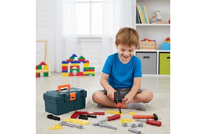 Dětská sada – bedna s nářadím 32 dílů