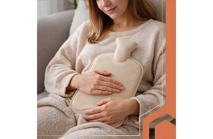 Termofor s plyšovým obalem – gumový ohřívač vody 1,8 l