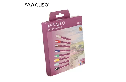 Akrylové dekorativní fixy - sada 8 ks