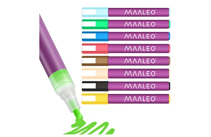 Akrylové dekorativní fixy - sada 8 ks