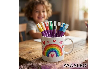 Akrylové dekorativní fixy - sada 8 ks