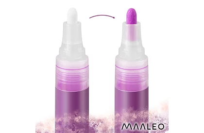 Akrylové dekorativní fixy – sada 16 ks