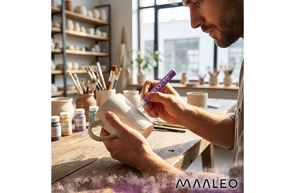 Akrylové dekorativní fixy – sada 16 ks