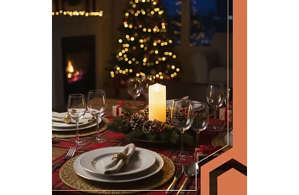 LED svíčka s efektem plamene 17 cm