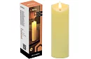 LED svíčka s efektem plamene 17 cm