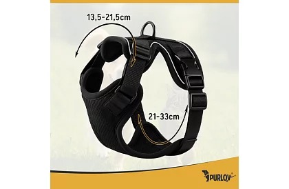 Beztlaký postroj pro psy a kočky s vodítkem – Velikost XS