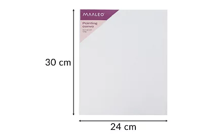 Malířská sada pro malování - plátna, barvy, štětce, paleta