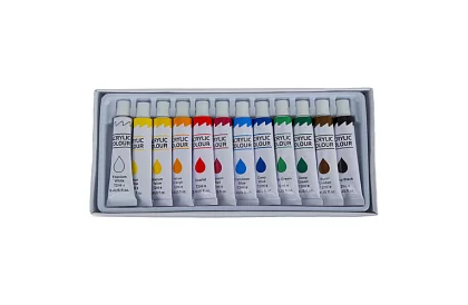 Malířská sada pro malování - plátna, barvy, štětce, paleta