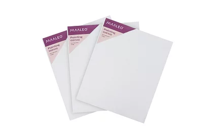 Malířská sada pro malování - plátna, barvy, štětce, paleta