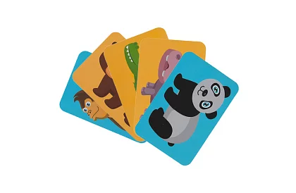 Magnetická puzzle knižka - Africká zvířata