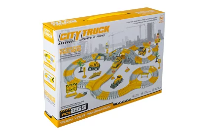 Flexibilní autodráha s autíčky