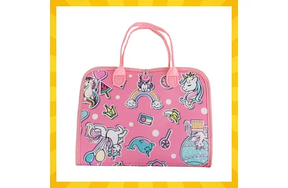 Vzdělávací senzorická kniha Montessori - růžová