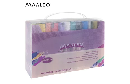 Akrylové dekorativní fixy – sada 36 barev