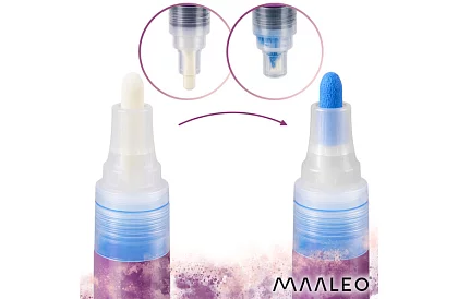 Akrylové dekorativní fixy – sada 36 barev