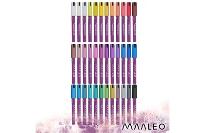 Akrylové dekorativní fixy – sada 36 barev