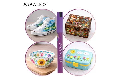 Akrylové dekorativní fixy – sada 36 barev