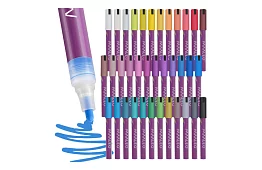 Akrylové dekorativní fixy – sada 36 barev