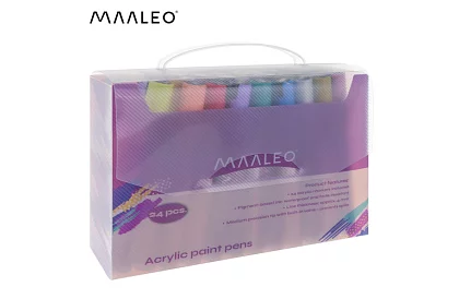 Akrylové dekorativní fixy – sada 24 barev