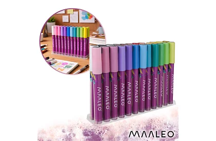 Akrylové dekorativní fixy – sada 24 barev