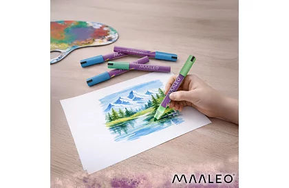 Akrylové dekorativní fixy – sada 24 barev