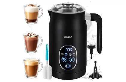 Elektrický napěňovač mléka s LED displejem - 500 W