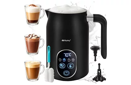 Elektrický napěňovač mléka s LED displejem - 500 W