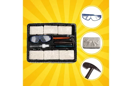 Sada 6 v 1 maly paleontolog - vykopávky dinosaurů